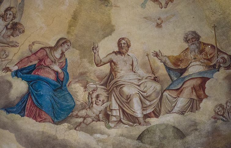 affresco della trinità