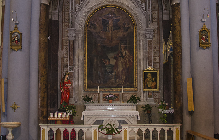 cappella laterale della chiesa di san biagio