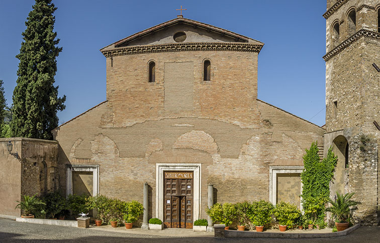 esterno della chiesa di san pietro alla carita