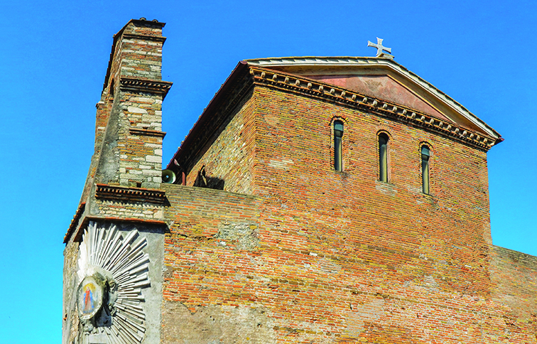 esterno della chiesa di san silvestro