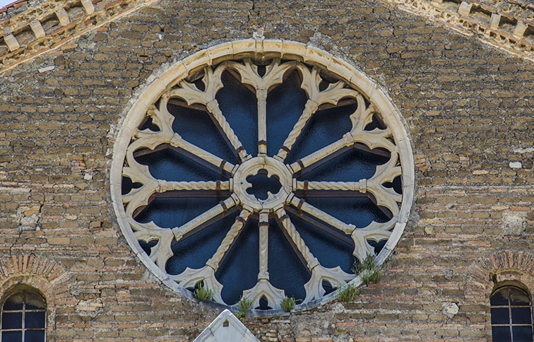 rosone della chiesa di santa maria maggiore