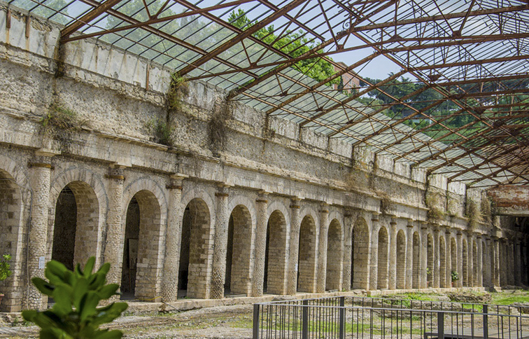 mura del santuario di ercole vincitore