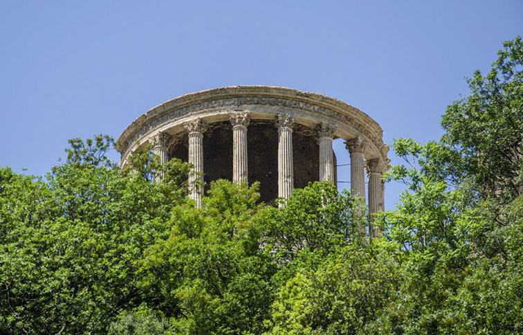 scorcio del tempio di vesta