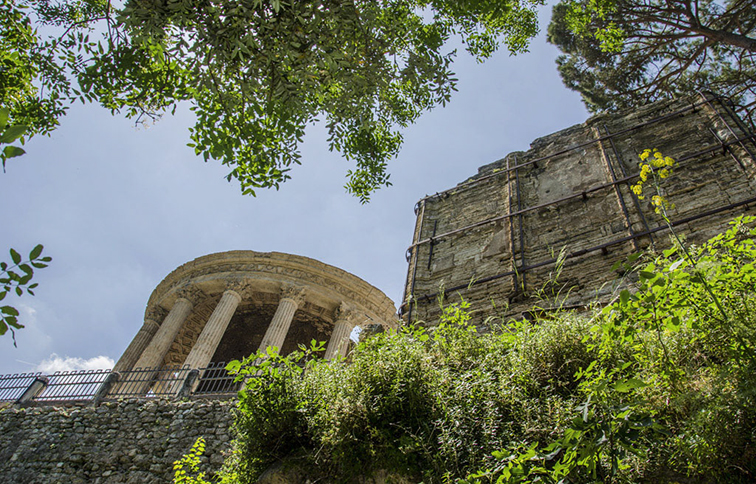 scorcio del tempio