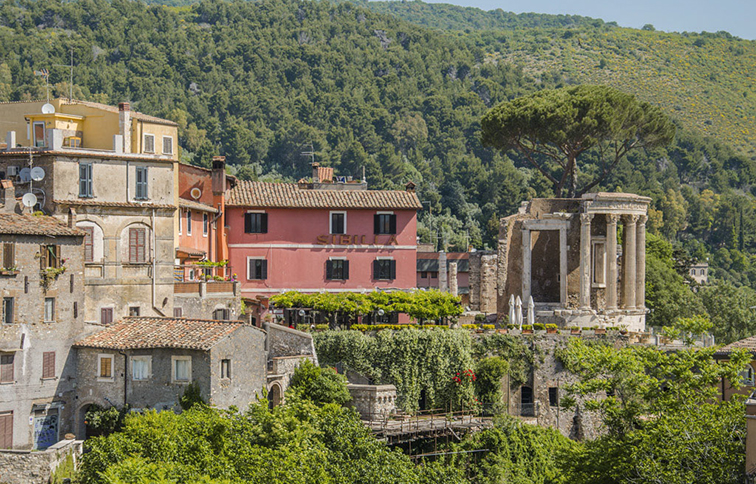 veduta del tempio