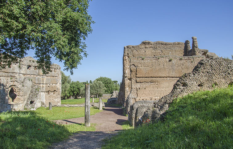 scorcio di villa adriana