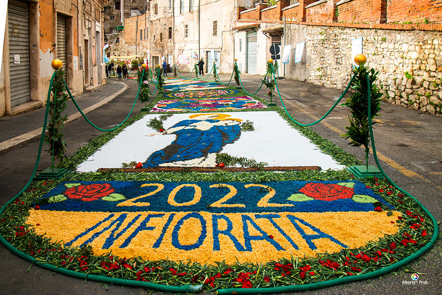 infiorata tivoli